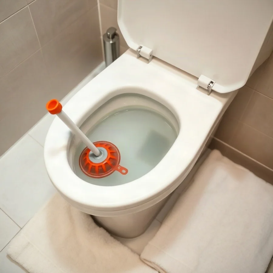 What to Do If the Toilet Overflows After Using a Plunger