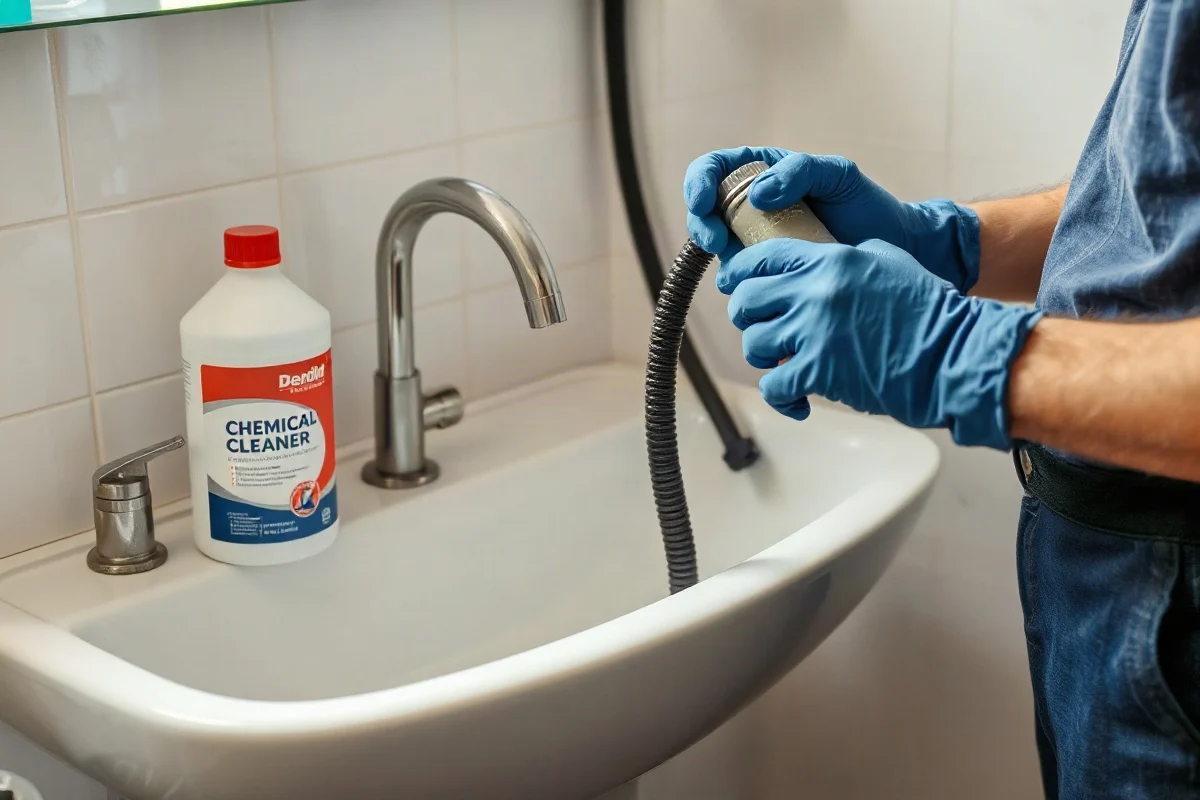 Chemical Drain Cleaner vs. Professional Snaking: Which Works Better?