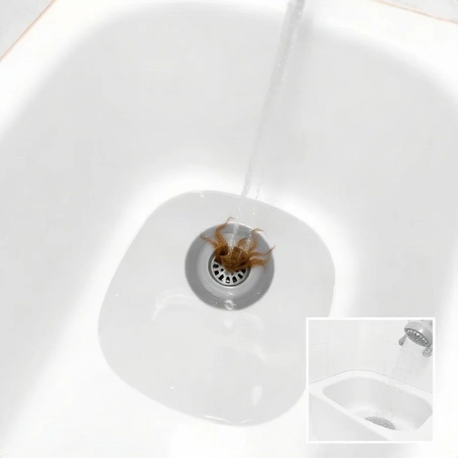 Why Does My Bathtub Drain Back Up Only During Showers?