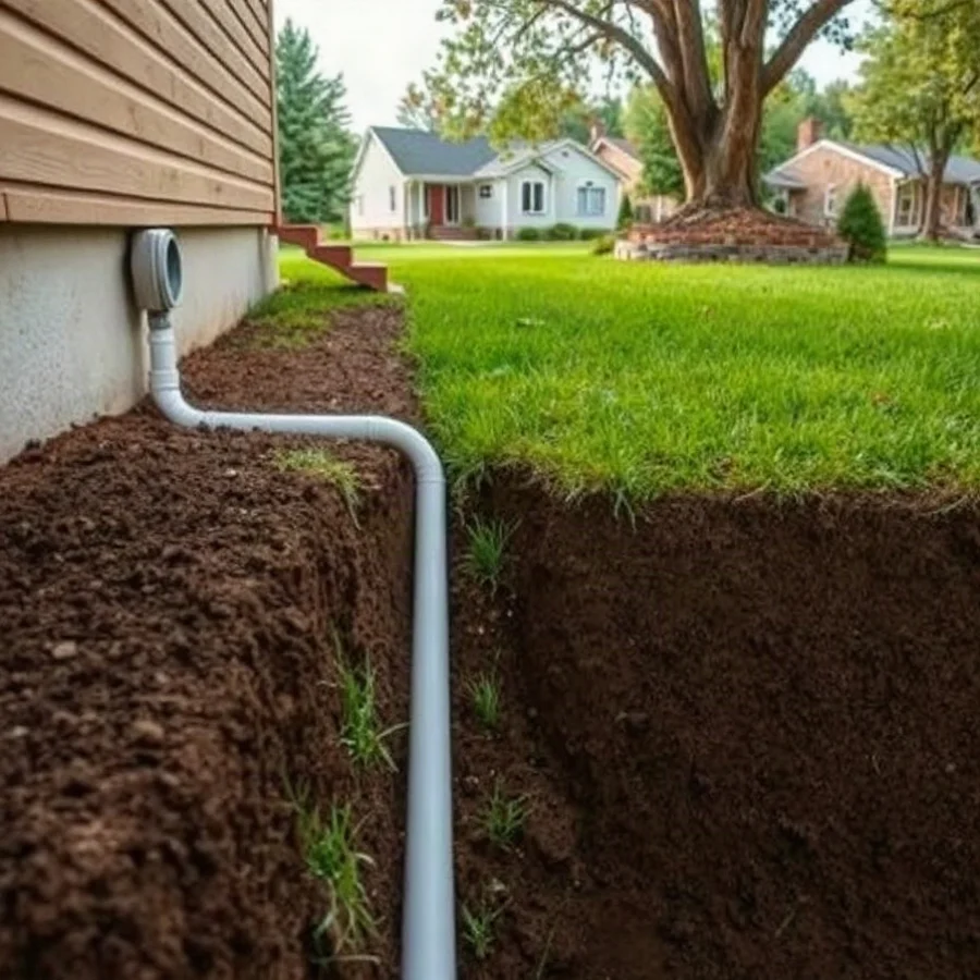 How Deep Should a Sump Pump Discharge Line Be Buried?