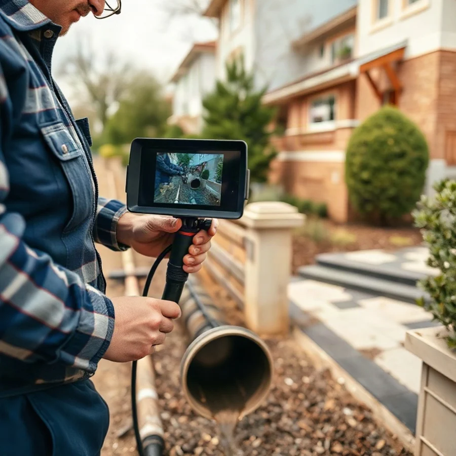 Sewer Camera Inspection Before Buying a Home