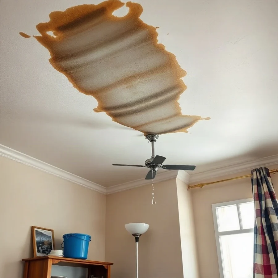 Signs a Pipe Has Burst Behind Your Ceiling or Wall