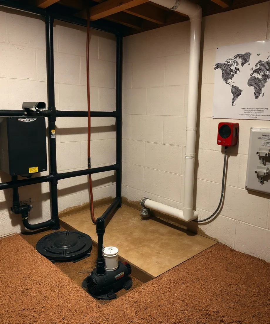 Primary Sump Pump or Backup System for a Finished Basement