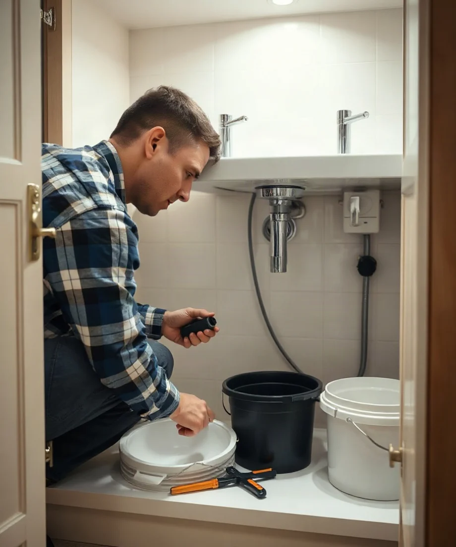 How Plumbers Clear a Clogged Bathroom Vanity Drain