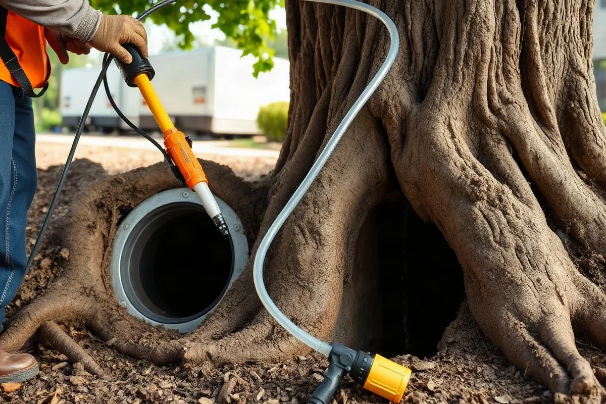Can Hydro Jetting Remove Tree Roots?
