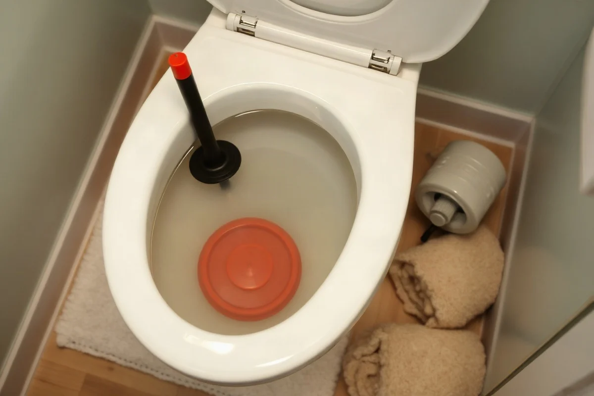 What to Do If the Toilet Overflows After Using a Plunger