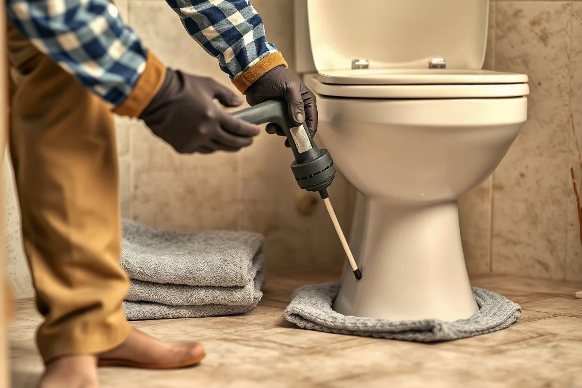 How to Unclog an Overflowing Toilet Without Making a Bigger Mess