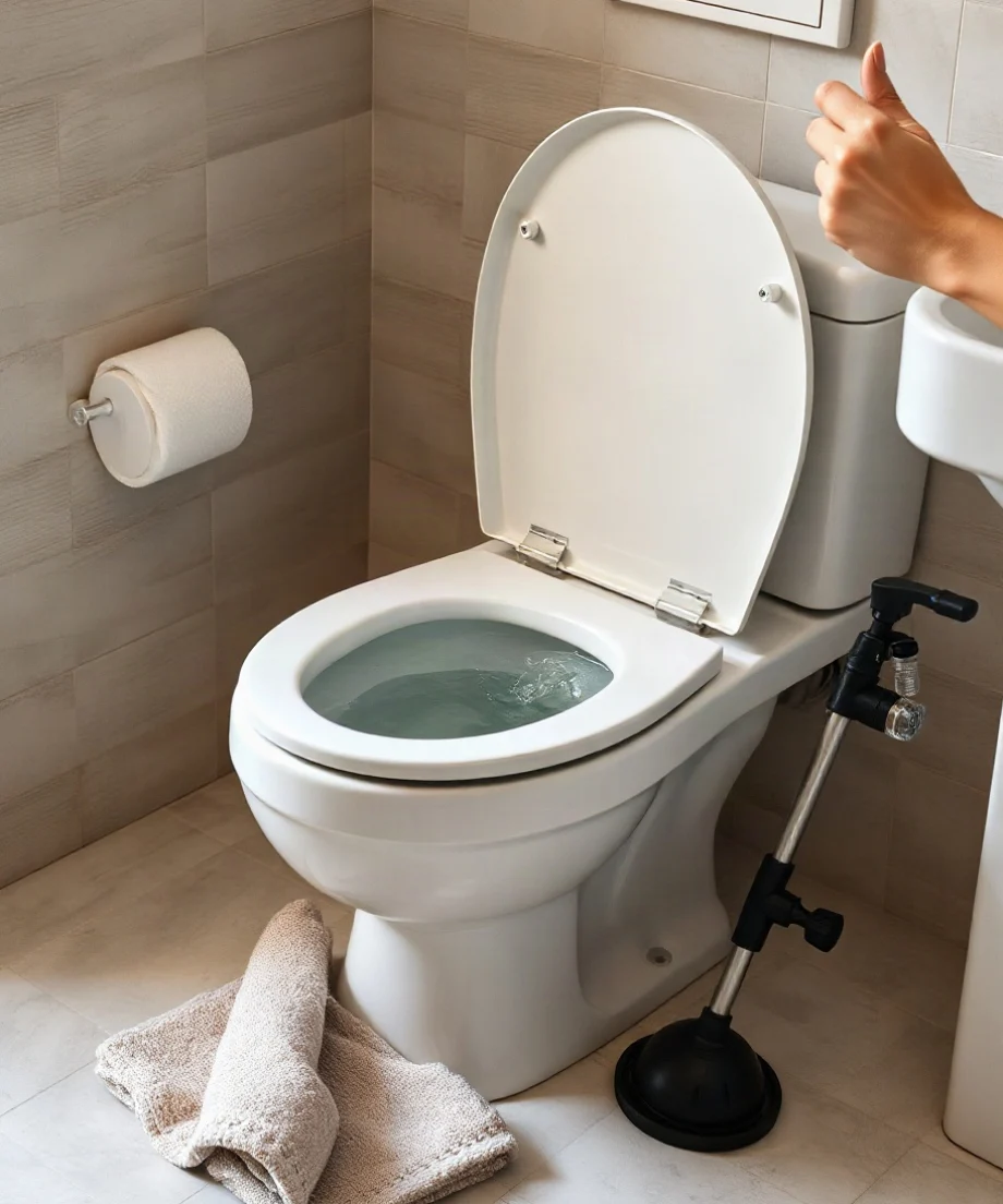 What to Do When a Toilet Starts Overflowing