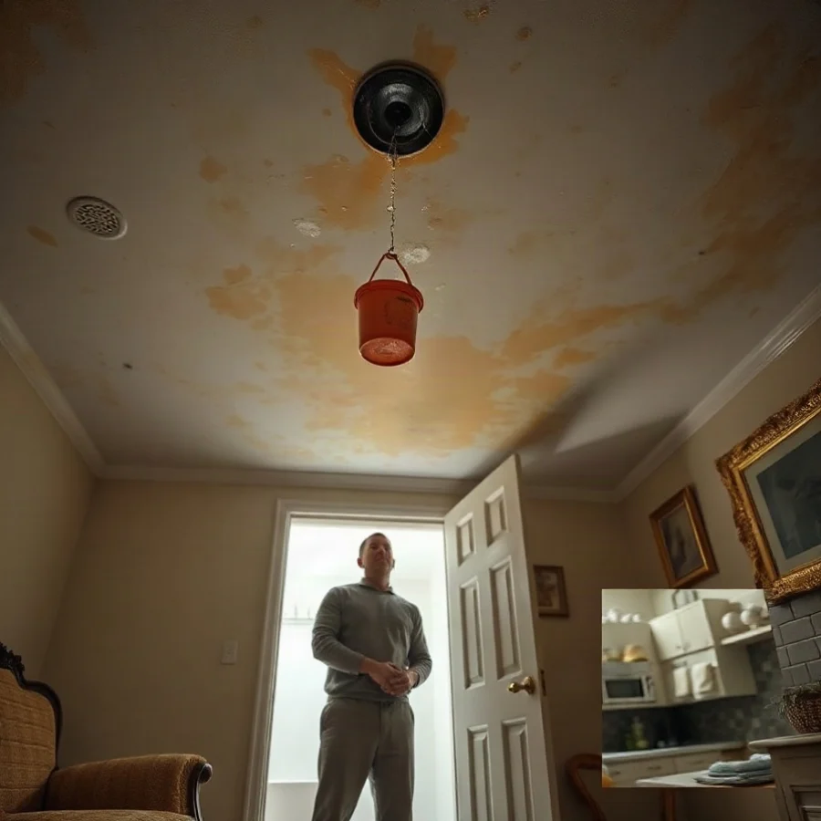 Ceiling Water Stains: How to Trace the Leak Source
