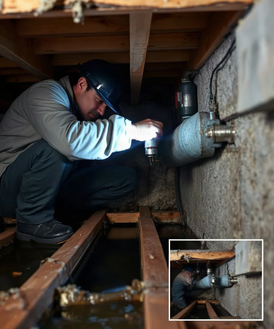 Burst Pipe in a Crawl Space: Damage, Access, and Repair Options