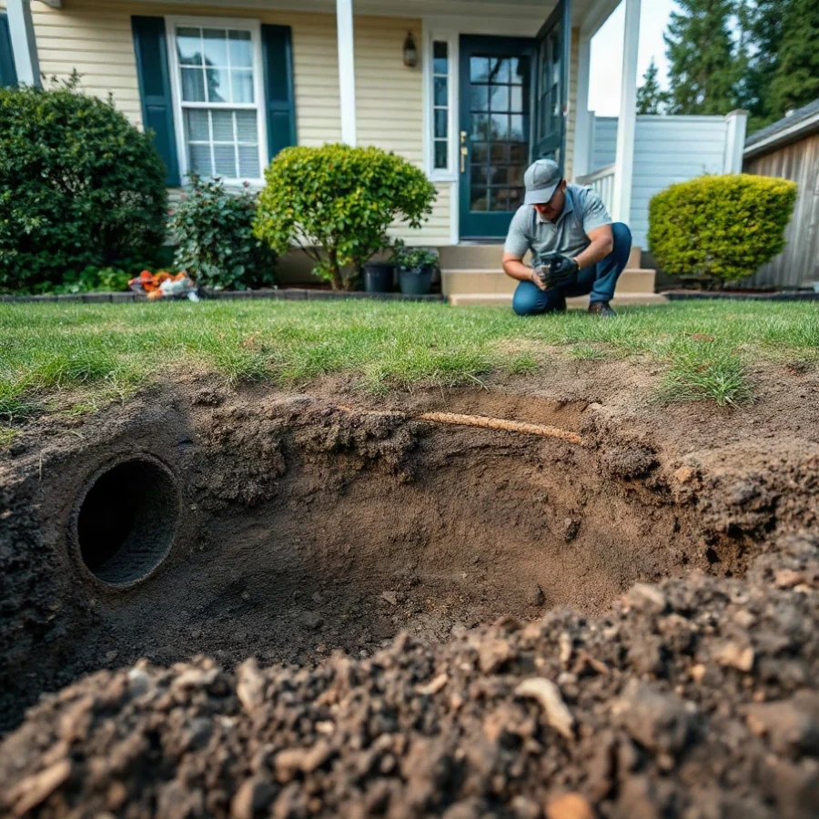 How Deep Is a Sewer Line Buried?