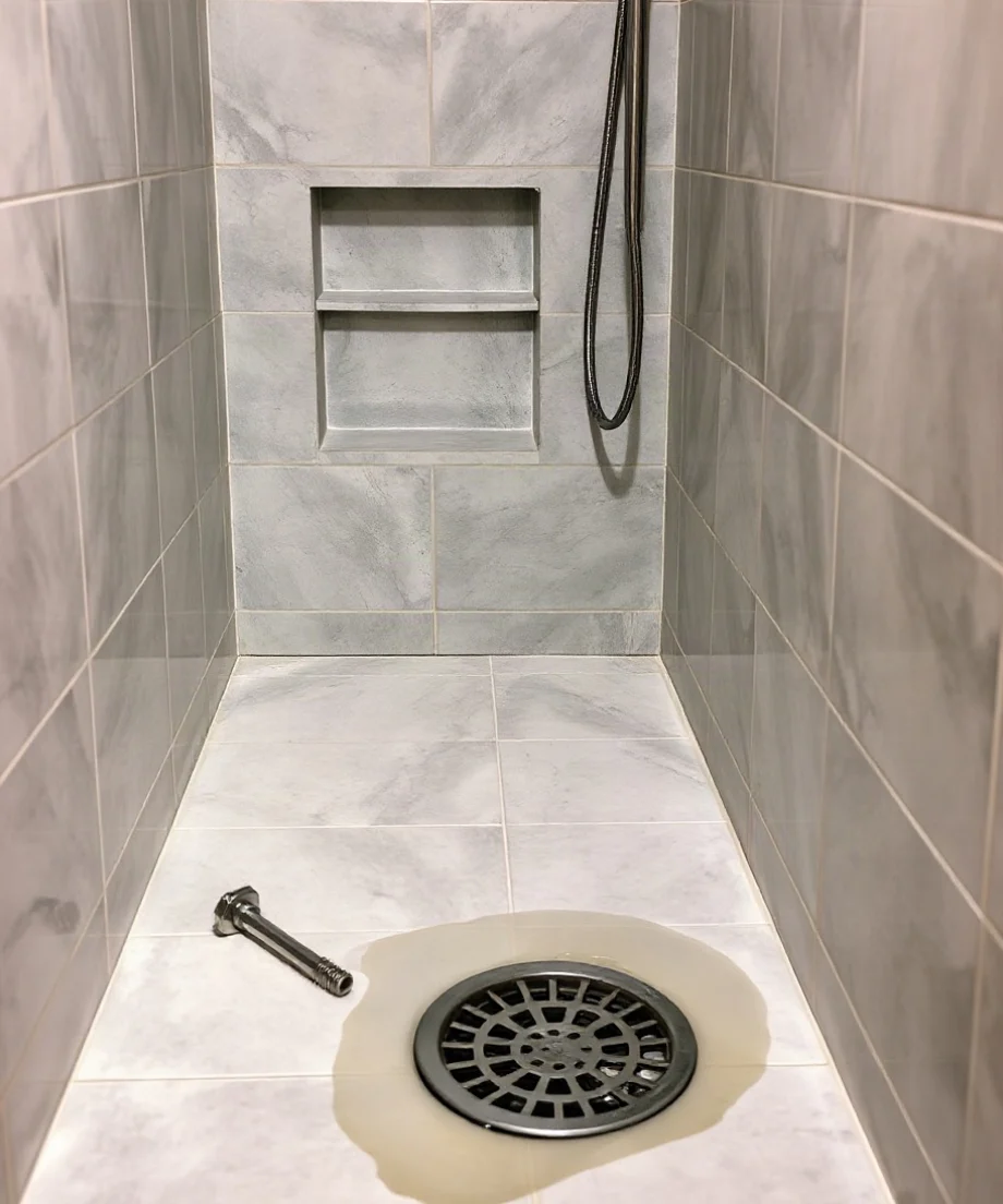 Slow Shower Drain After a Remodel: Possible Plumbing Causes