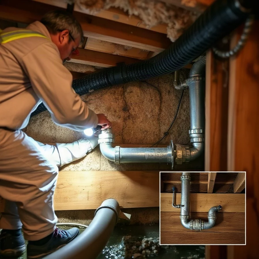 Burst Pipe in a Crawl Space: Damage, Access, and Repair Options