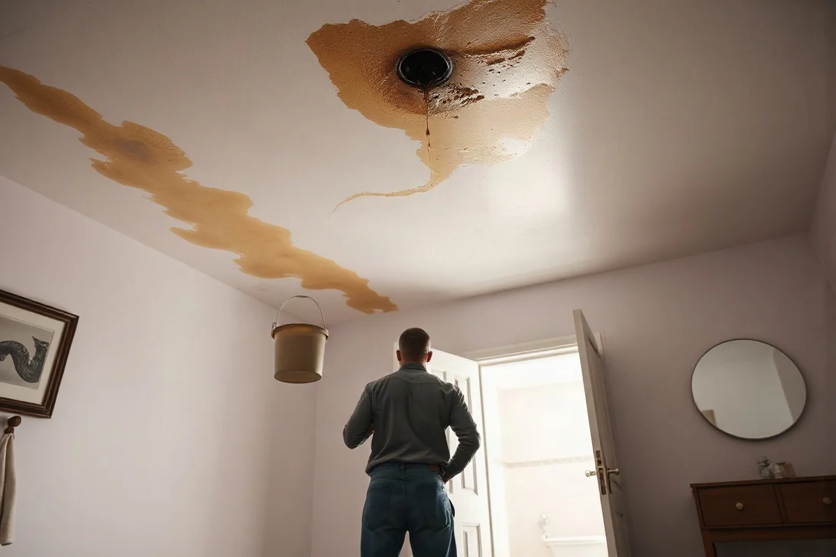 Ceiling Water Stains: How to Trace the Leak Source