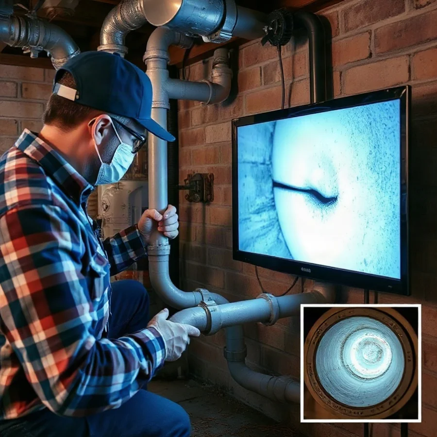 Why a Sewer Camera Cannot Always Find a Small Leak