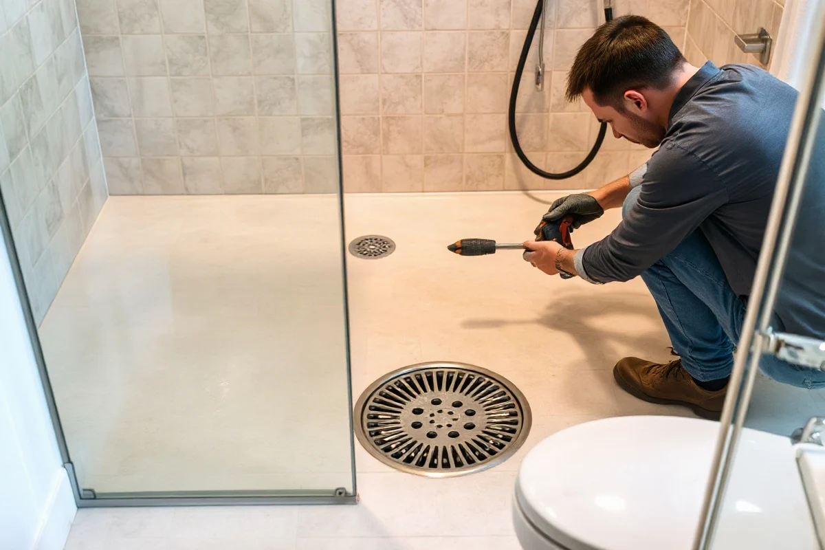 Slow Shower Drain After a Remodel: Possible Plumbing Causes
