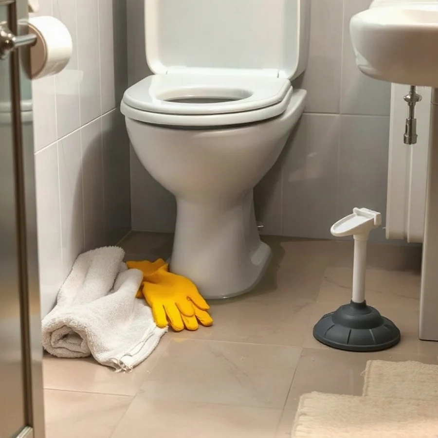 Toilet Overflowed Onto the Floor: What Should I Do First?