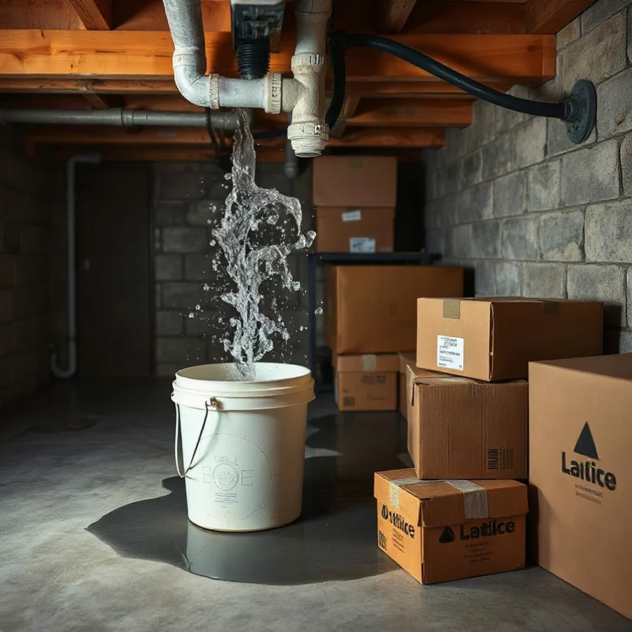 How to Handle a Burst Pipe in an Unfinished Basement