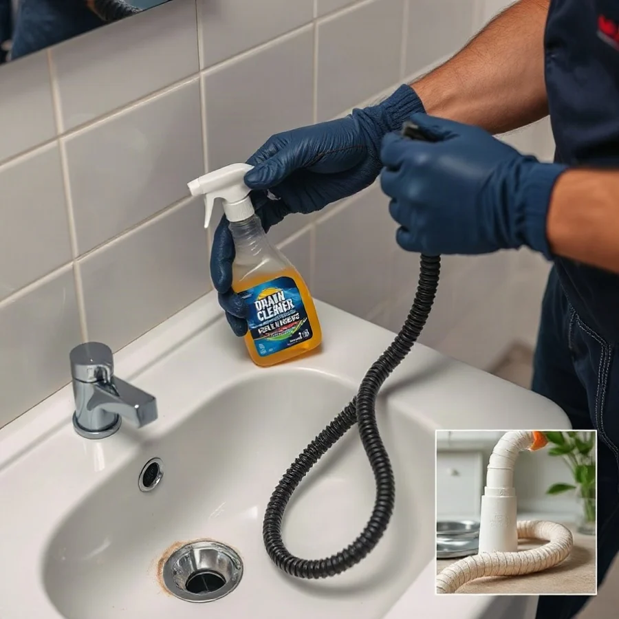 Chemical Drain Cleaner vs. Professional Snaking: Which Works Better?