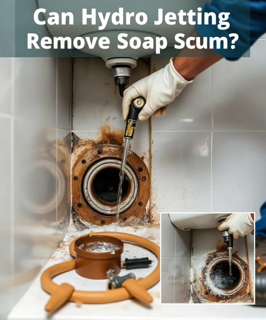 Can Hydro Jetting Remove Soap Scum?