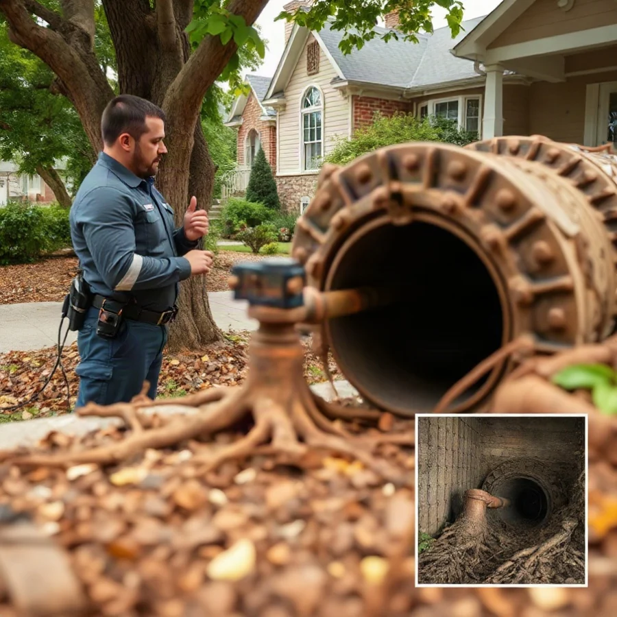 What a Camera Inspection Found in a 1950s Sewer Line