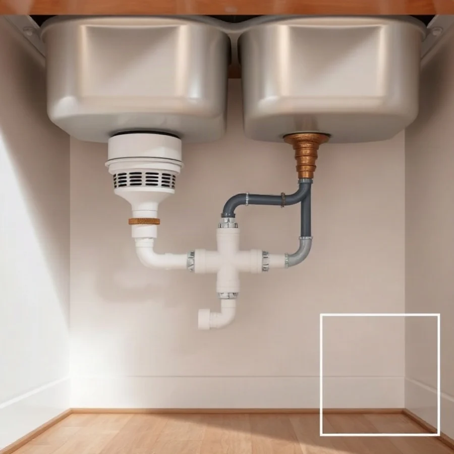 What Are the Names of the Different Pipes in a Kitchen Sink Drain?