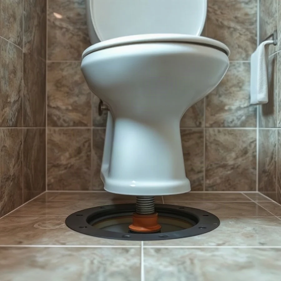 What Holds the Toilet Down to the Floor?