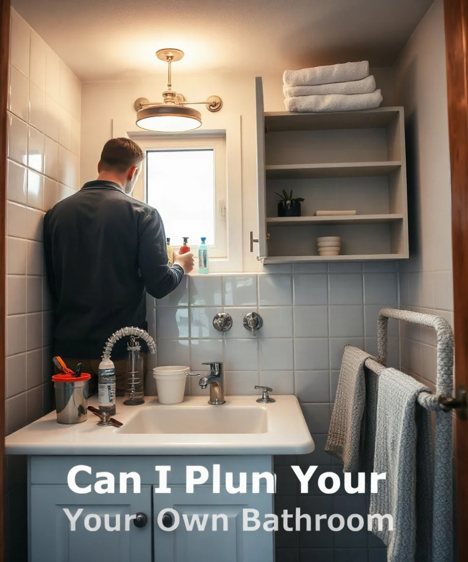 Can I Plumb My Own Bathroom?