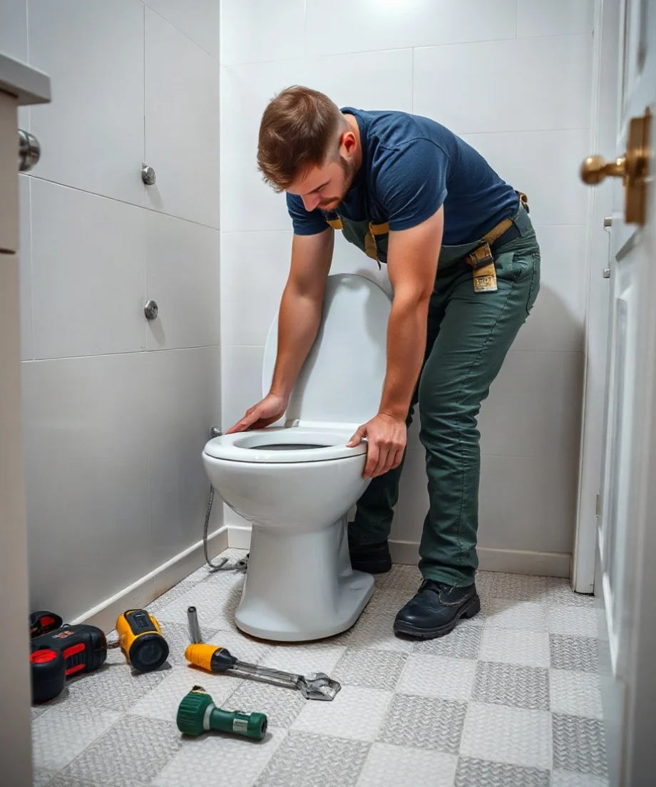 How many hours does it take a plumber to install a toilet?