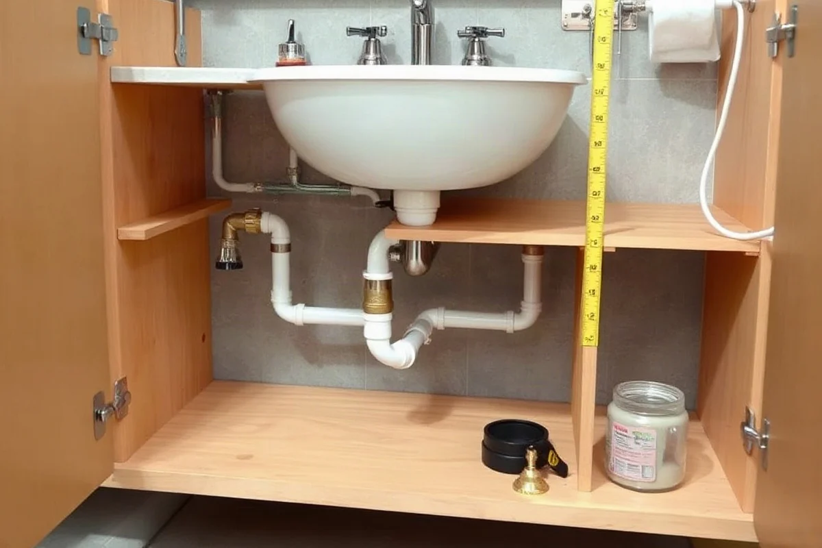 What Are the Rough-In Dimensions for Bathroom Vanity Plumbing?