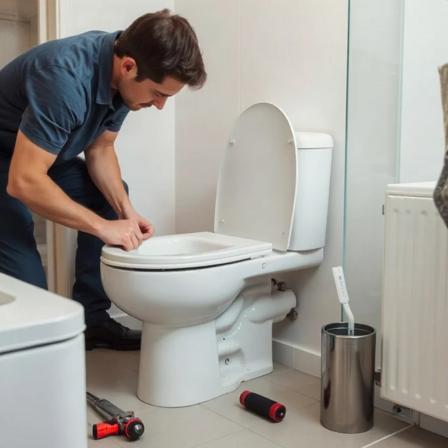 How many hours does it take a plumber to install a toilet?