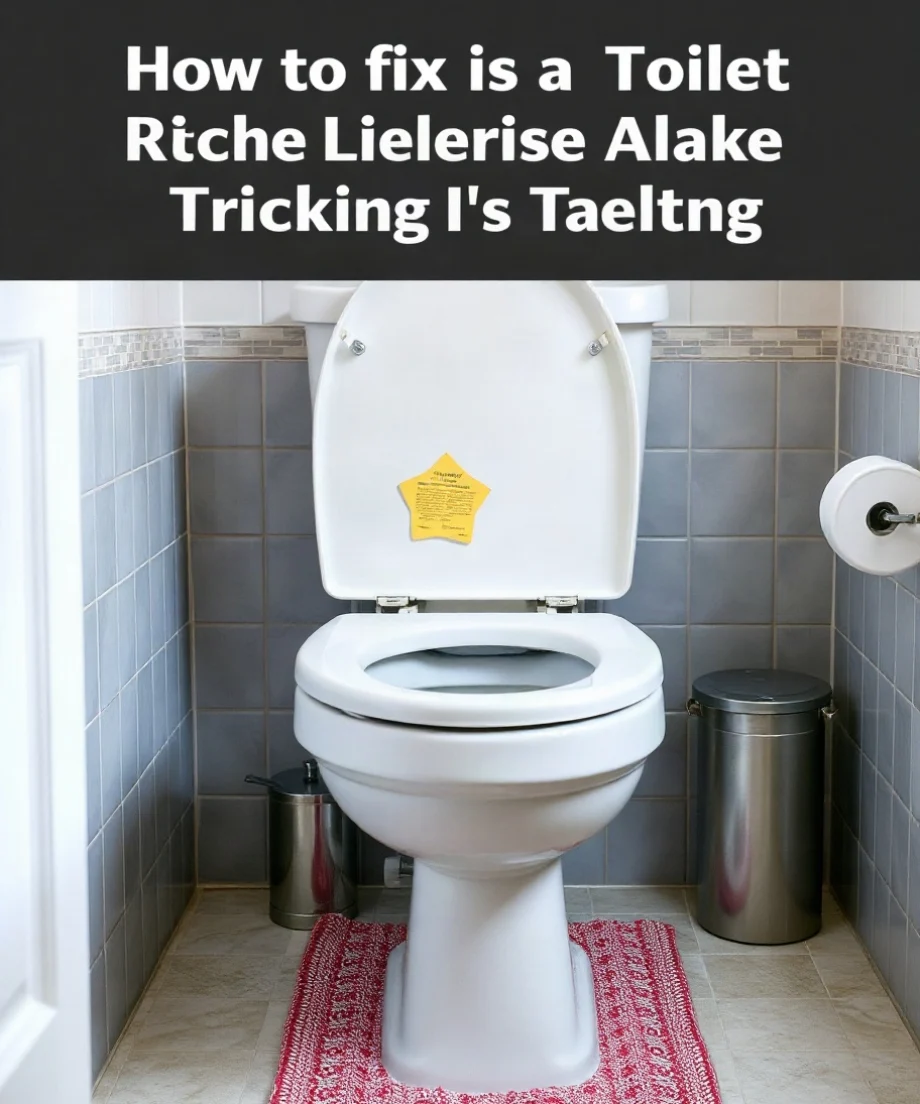 How to Fix a Toilet That Sounds Like It’s Always Trickling