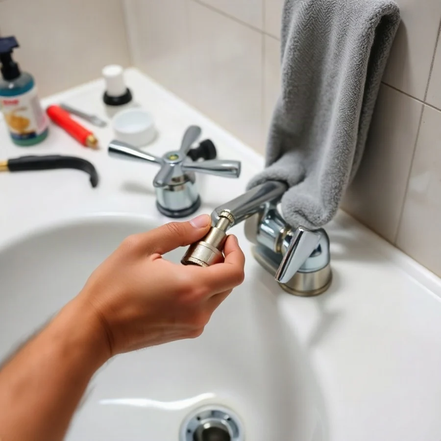 How to Fix a Leaky Faucet With Two Handles