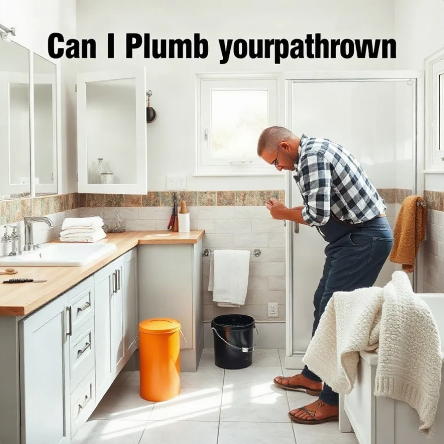 Can I Plumb My Own Bathroom?