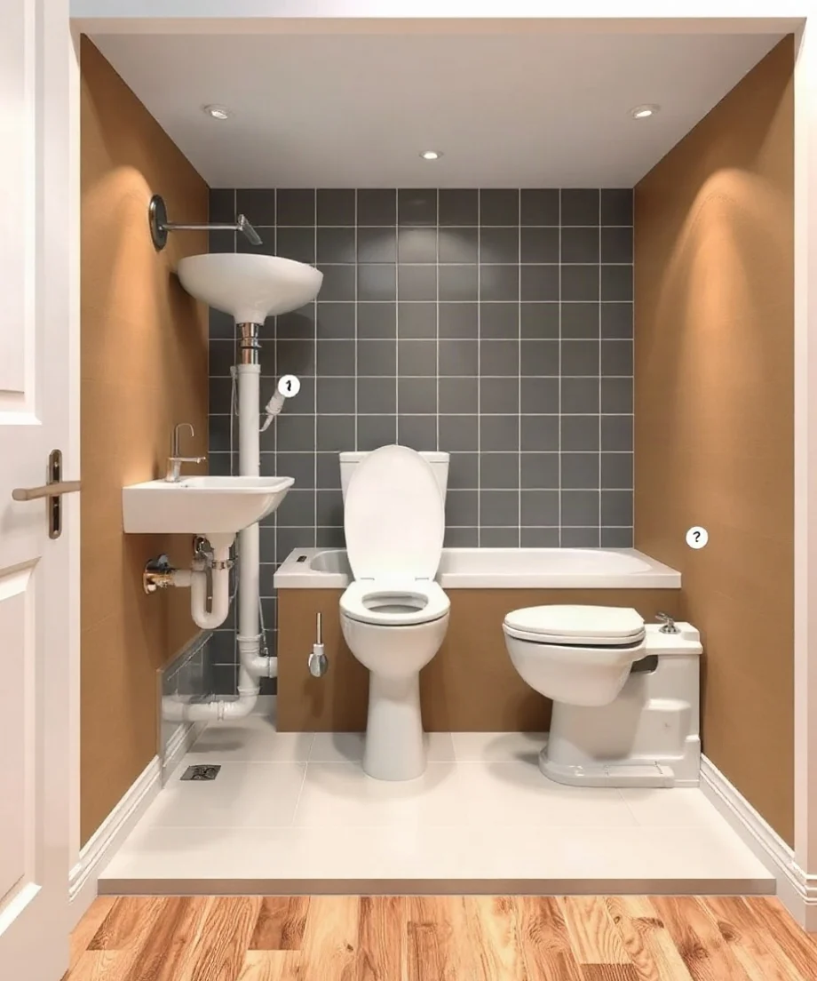How Does Plumbing Work in a Bathroom?