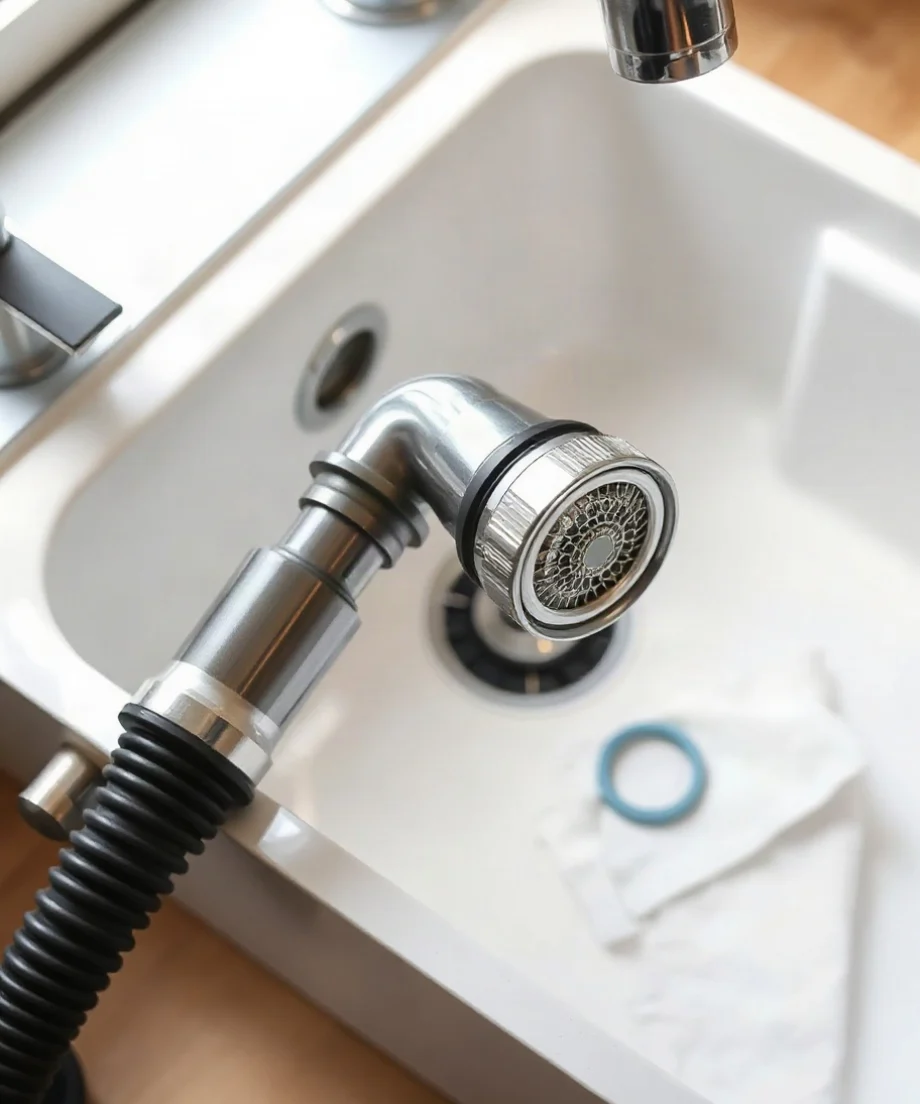 How to Fix a Faucet Spray Head