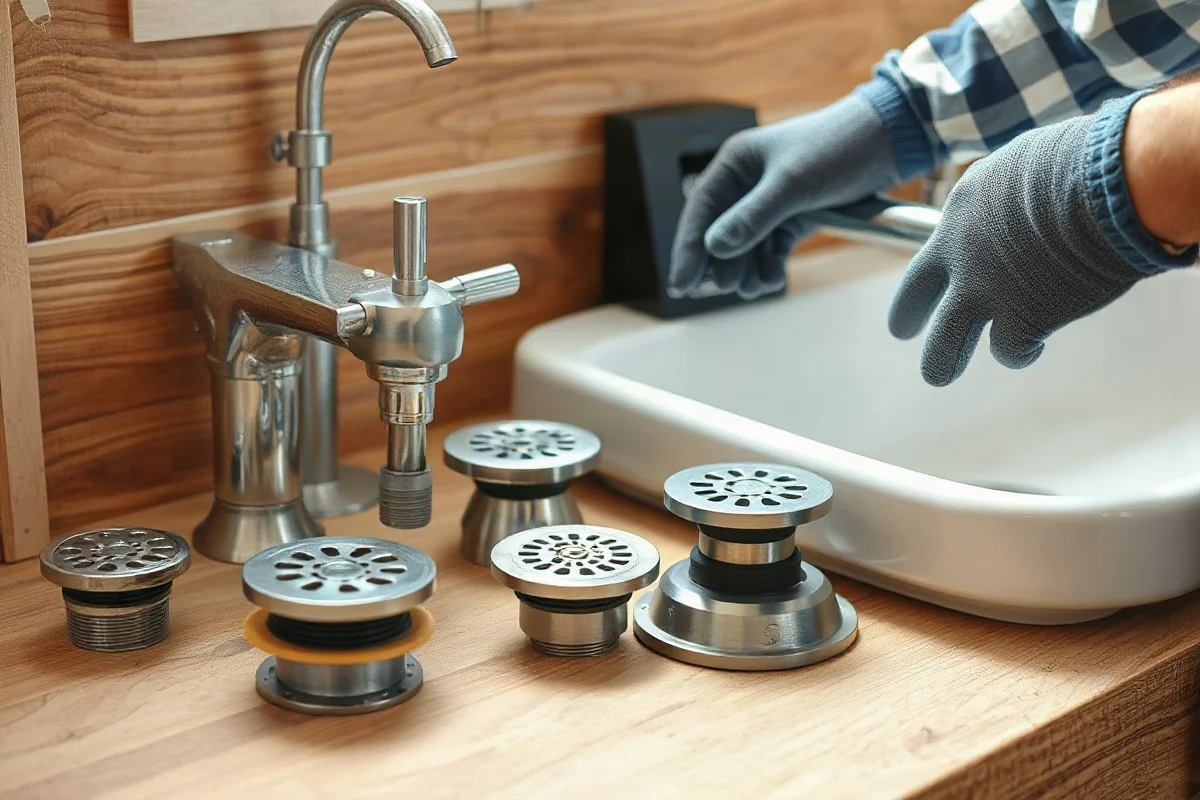 What Are the Common Types of Sink Drains?