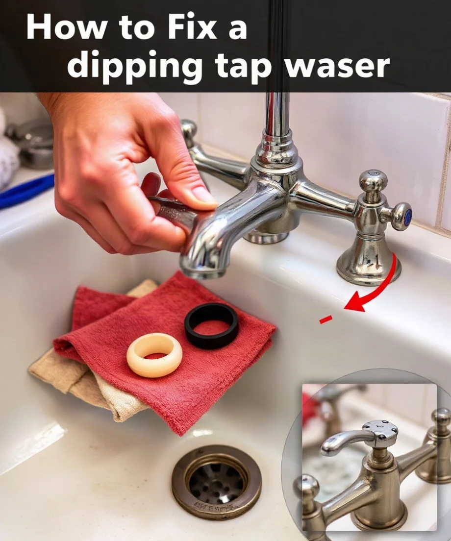 How to Fix a Dripping Tap Washer