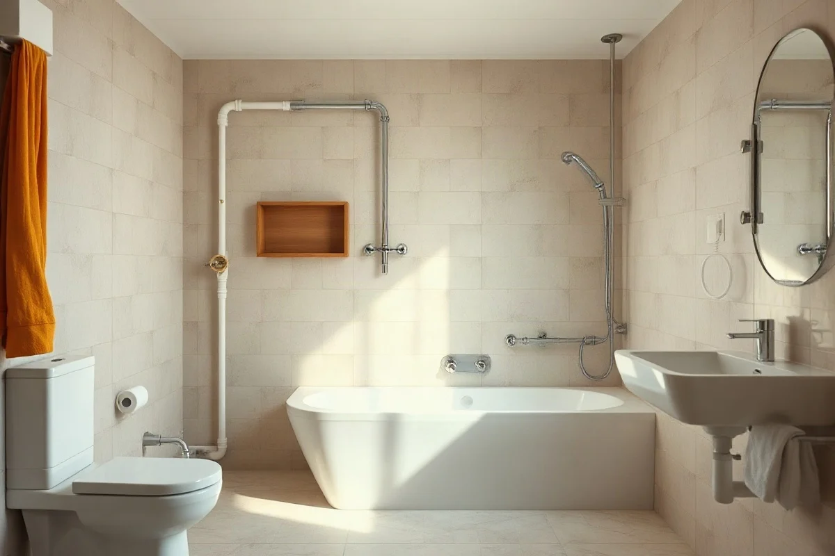 What Plumbing Is Needed for a Bathroom?
