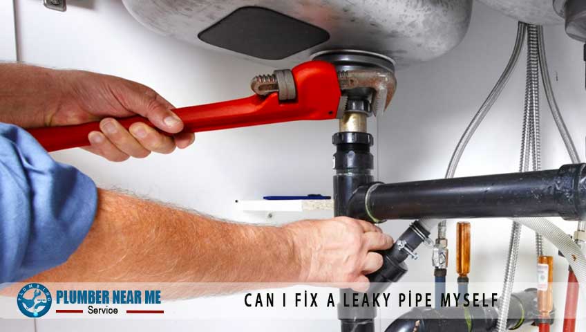 Can I fix a leaky pipe myself