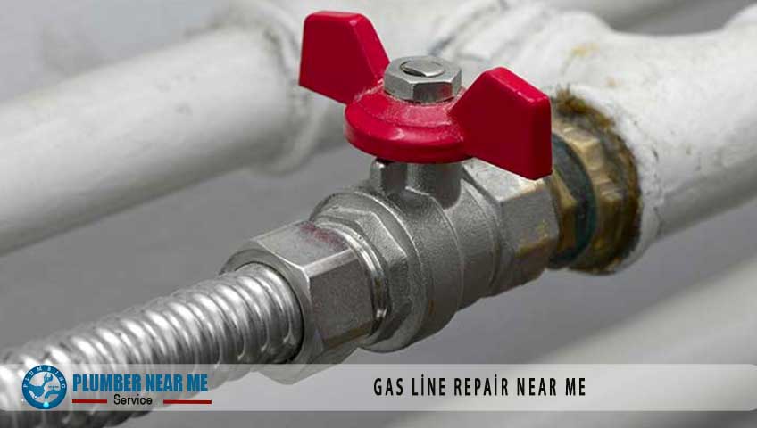 Gas line repair near me