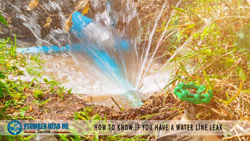 How to Know if You Have a Water Line Leak