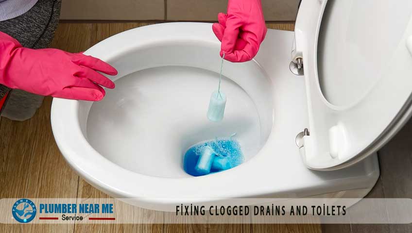 Fixing Clogged Drains and Toilets