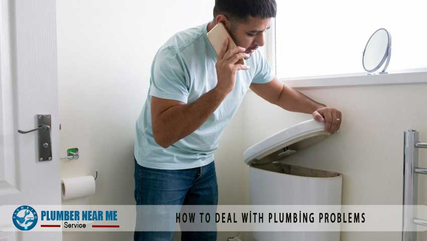 How to deal with plumbing problems